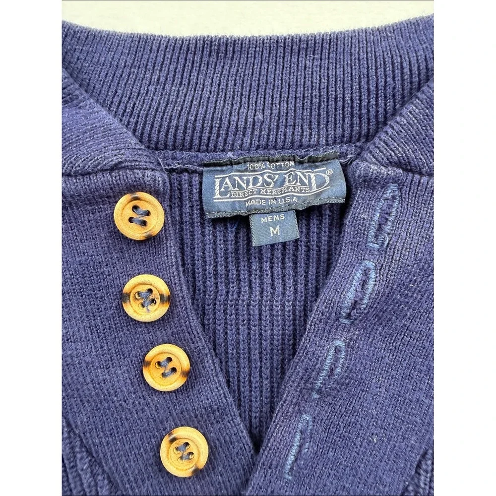 Lands End under cuffs
